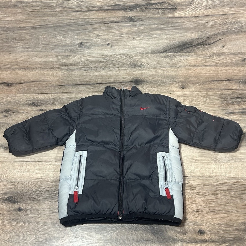 Vintage Nike youth‎ down jacket reversible Size 3T RARE